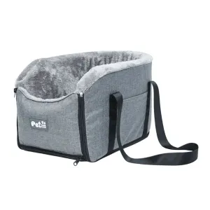 Compact Dog Car Seat for Small Pets with Safety Features