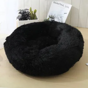 Cozy Haven: Plush House-Shaped Calming Bed for Cats and Dogs
