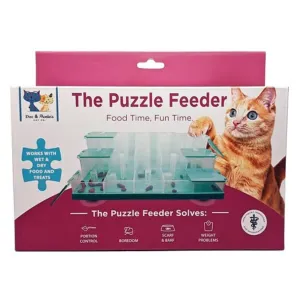 Doc & Phoebe Puzzle Feeder Food and Treat Dispenser For Cats