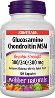 Glucosamine Chondroitin MSM, 300/240/300 mg, 120 capsules