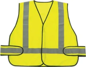 Green Vest With Reflective Strips