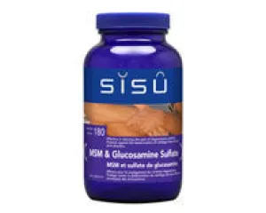 MSM & Glucosamine Sulfate - 500/400 mg, 180 caps