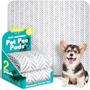Mud Cloth Pet Pee Pads - 2 Pack