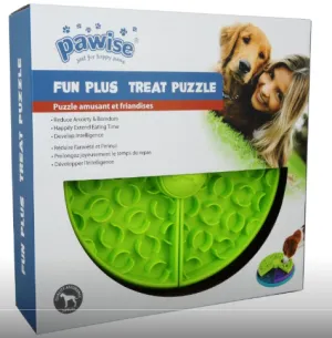 Pawise | Dog Enrichment Toy | Triple Layer Treat Puzzle & Slow Feeder