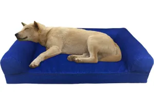 Premium Orthopedic Gel Memory Foam Pet Sofa Bed  - 2 Sizes in 3 Colors