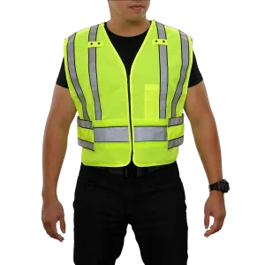 Public Safety Vest Hi Vis Vest 4pt Breakaway Tactical ANSI 207