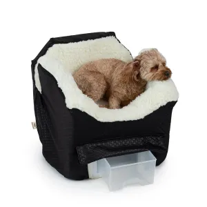 quilted sherpa booster car seat - 2 sizes