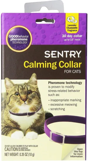 Sentry HC Good Behavior Pheromone Cat Calming Collar