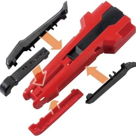Takara Tomy Beyblade X BX-30 Red Launcher Grip